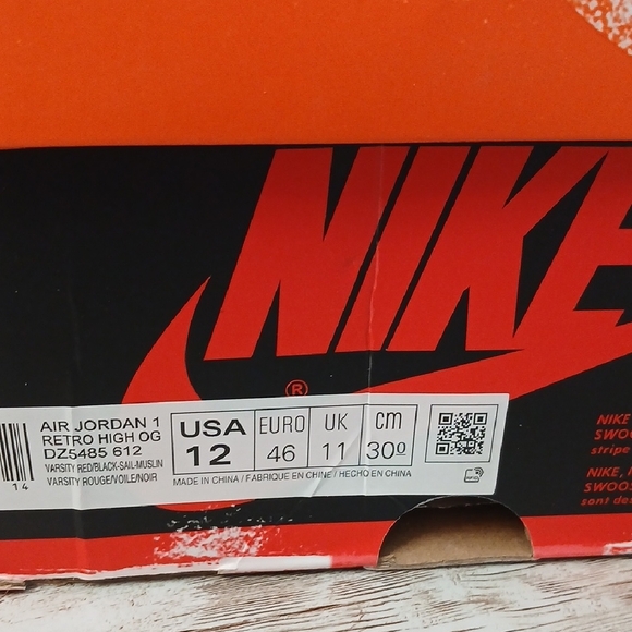 Nike Air Jordan High Size 12 Chicago Lost And Found - Picture 14 of 16